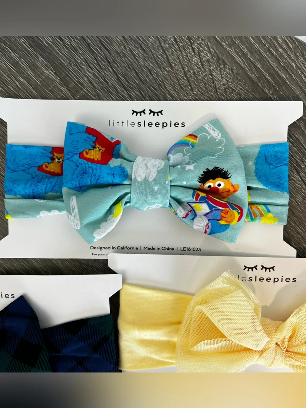 NWT Little Sleepies Luxe Bow Headband Lot